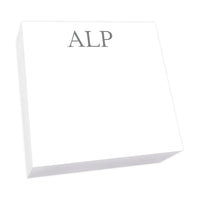 Brookland Monogram Memo Square with Holder
