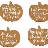 Thanksgiving Coaster Set