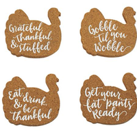 Thanksgiving Coaster Set
