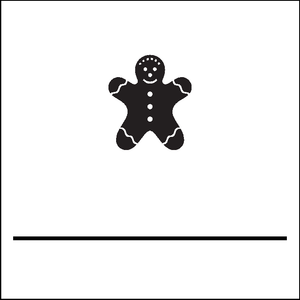 Holiday Portrait Enclosure - Embossed