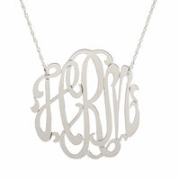 Cheshire Handcut Monogram Necklace