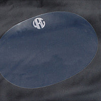 Monogrammed Oval Acrylic Placemat