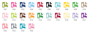 Palm Folded Notes (20+ Colors)