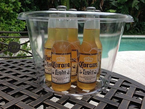 Monogrammed Acrylic Party Bucket