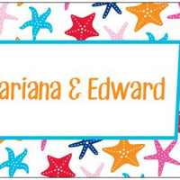 Starfish Folded Enclosure Card