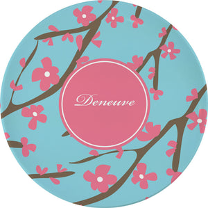 Cherry Blossom 10" Melamine Plate