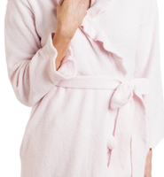 Chenille Ruffle Robe
