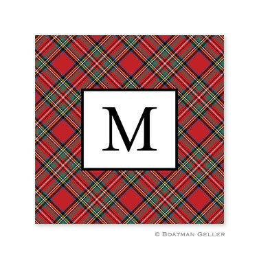 Plaid Red Coaster