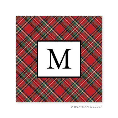 Plaid Red Coaster