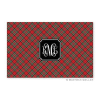 Plaid Red Placemat
