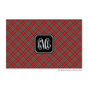 Plaid Red Placemat