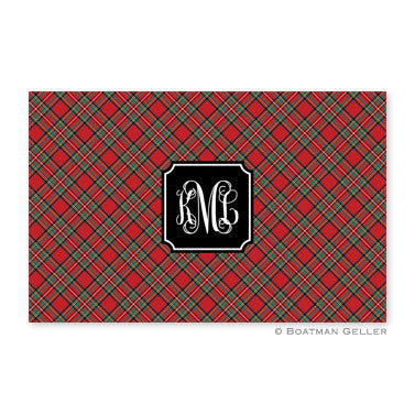 Plaid Red Placemat