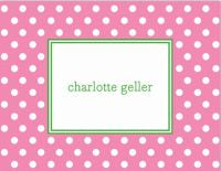 Polka Dot Folded Notes (20+ Colors)
