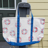 Monogrammed Life Saver Classic Tote