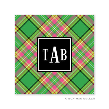 Preppy Plaid Coaster