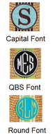 Monogrammed Beverly Basket Mono
