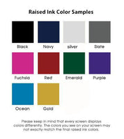 Shield - Raised Ink Folded Notes
