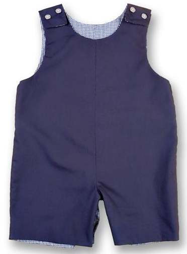 Rosalina Baby Gingham Reversible Romper (Jon Jons)