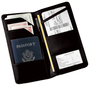 Monogrammed Checkpoint Passport