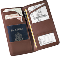 Monogrammed Checkpoint Passport
