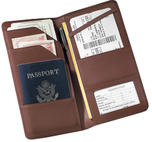 Monogrammed Checkpoint Passport