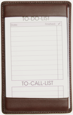 Leather Note Jotter