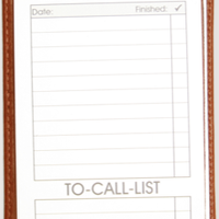 Leather Note Jotter