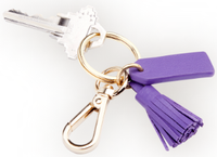 Mini Tassel Key Fob
