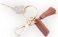 Mini Tassel Key Fob
