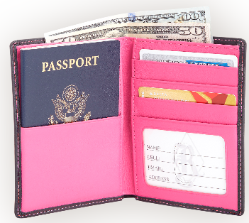 Women's RFID Blocking Passport Holder