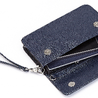 RFID Blocking Women's Wristlet Cross Body Bag