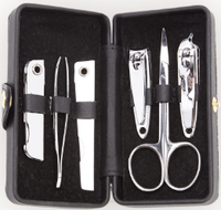 Suede Lined Grooming Kit
