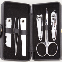 Suede Lined Grooming Kit