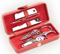 Suede Lined Grooming Kit
