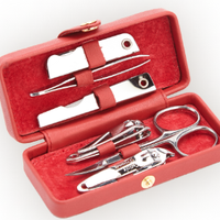 Suede Lined Grooming Kit