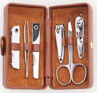 Suede Lined Grooming Kit
