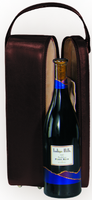 Suede Lined Single Wine Case

