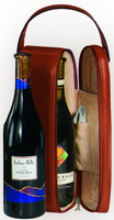 Suede Lined Single Wine Case
