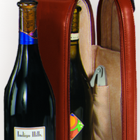 Suede Lined Single Wine Case