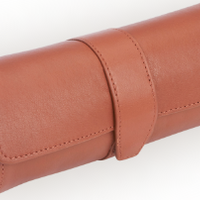 Suede Lined Travel Watch Roll