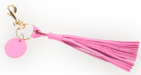 Leather Tassel Key Fob +15 to monogram
