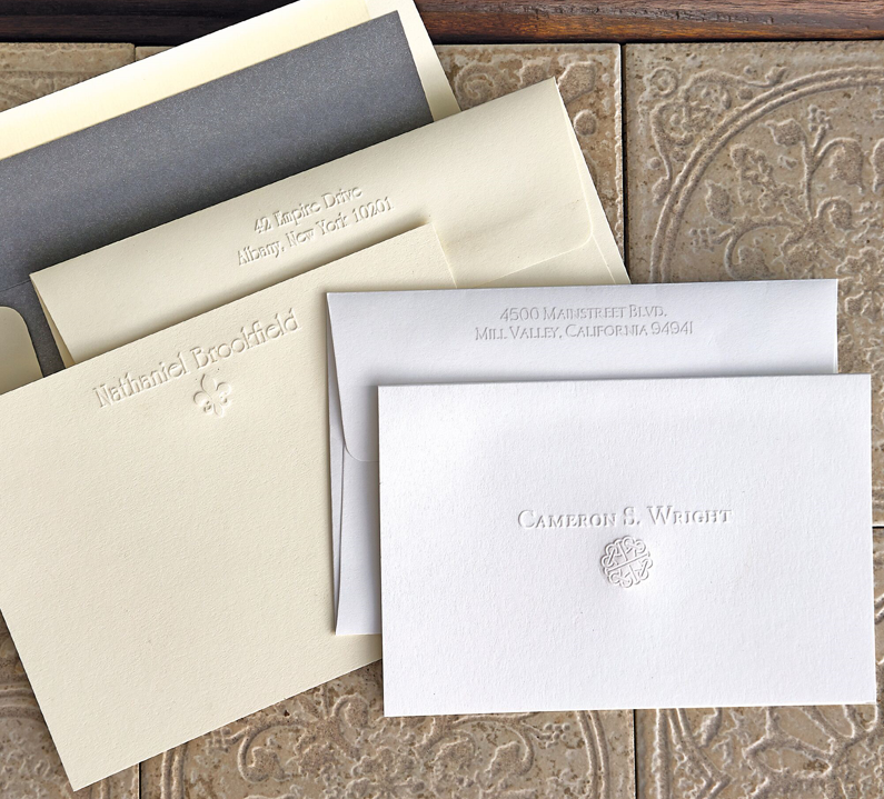 Embossed Foldnotes