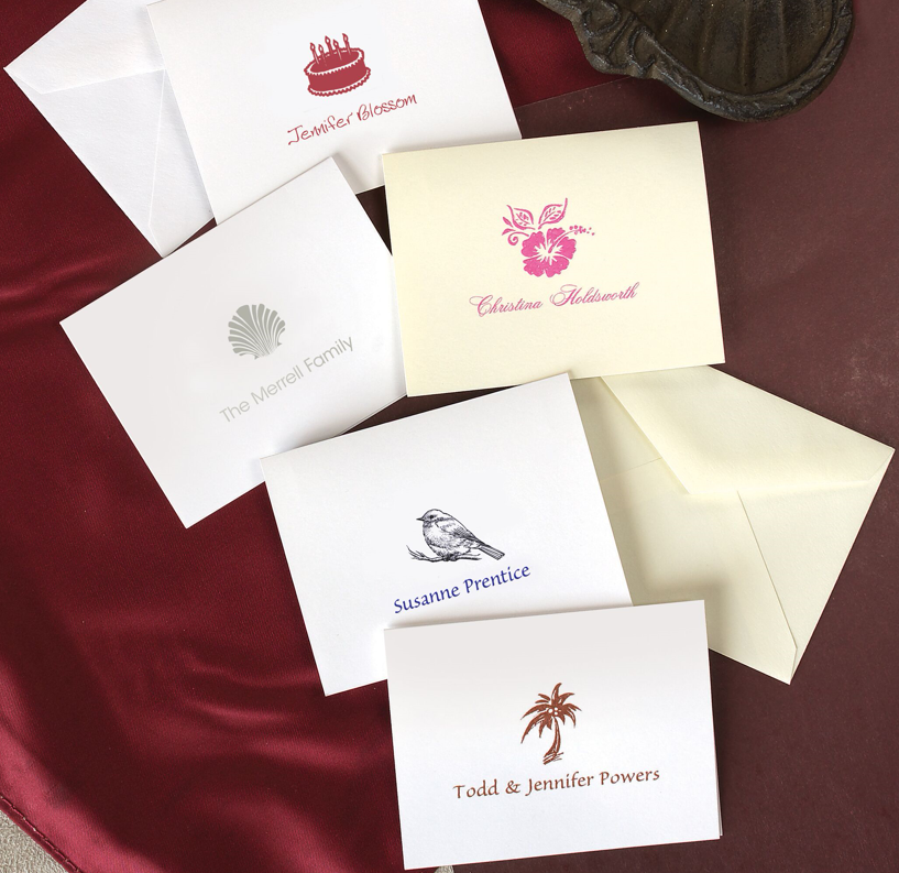 Monogrammed Gift Enclosures