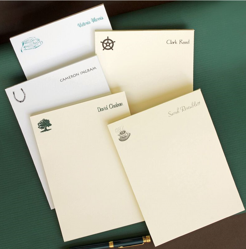 Monogrammed Large Memos