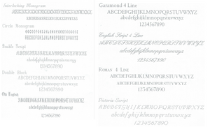 Engraved Casablanca Tray