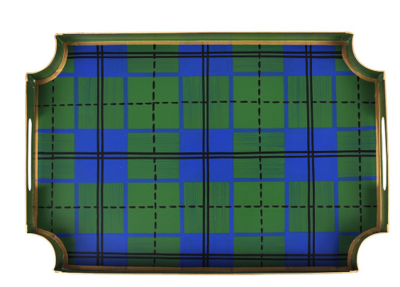 Scottish Blue & Green Jaye Tray