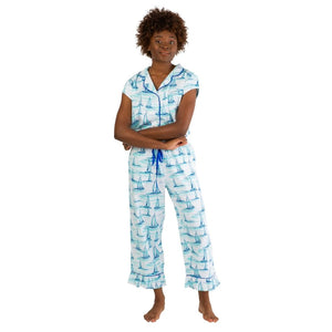 Sail Away Capri Pajama Set