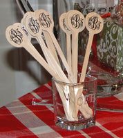 Monogrammed Square Shot Glass
