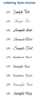 Gold Silhouette Silver Leaf Raised Ink Folded Notes
