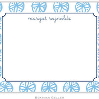 Summer Light Blue Flat Notecard